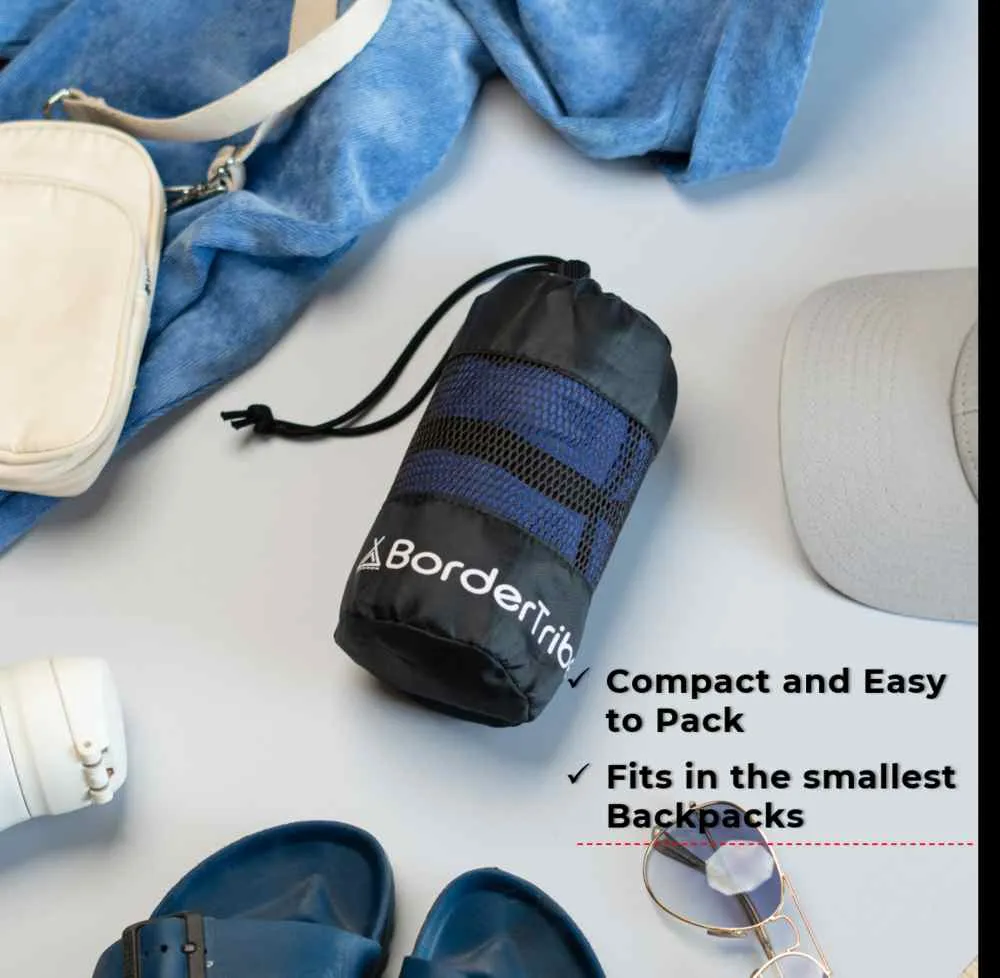 Travel Towel for Bath Large - New & Improved | Microfiber | Quick Dry & Super Absorbent