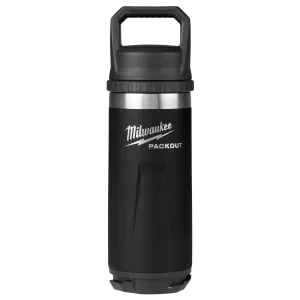 Tumbler - Milwaukee PACKOUT™ 18oz Insulated Bottle with Chug Lid, 48-22-8382