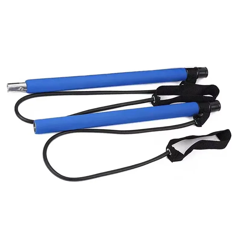 Ultimate Portable Pilates Bar Kit with Resistance Bands for Yoga and Sculpting Workouts