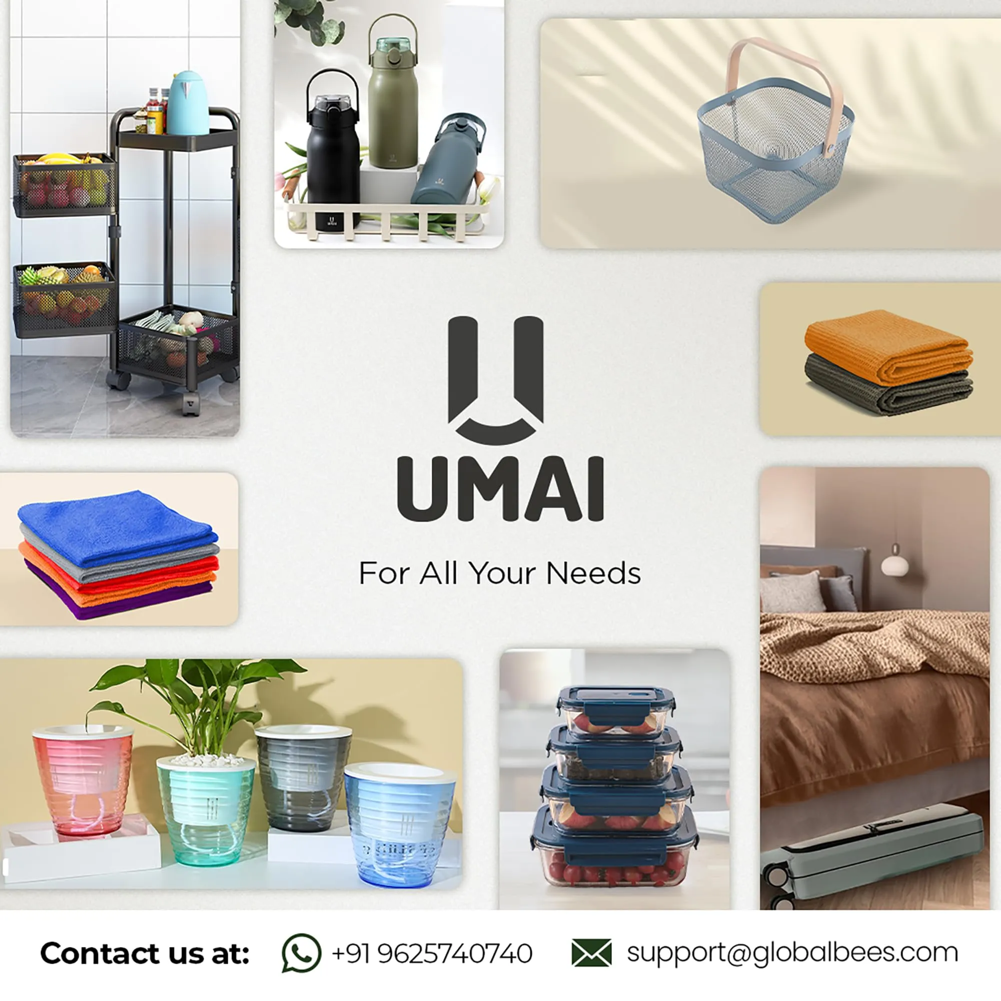 UMAI Polyester Non-Woven Felt Bathroom Mat(40 * 60cm) Bath Mat | Anti Skid Mat for Bathroom Floor | Bathroom Accessories | Bathroom Mats Water Soak | Non Slip Mat for Bathroom | Floor Mat (Brown)