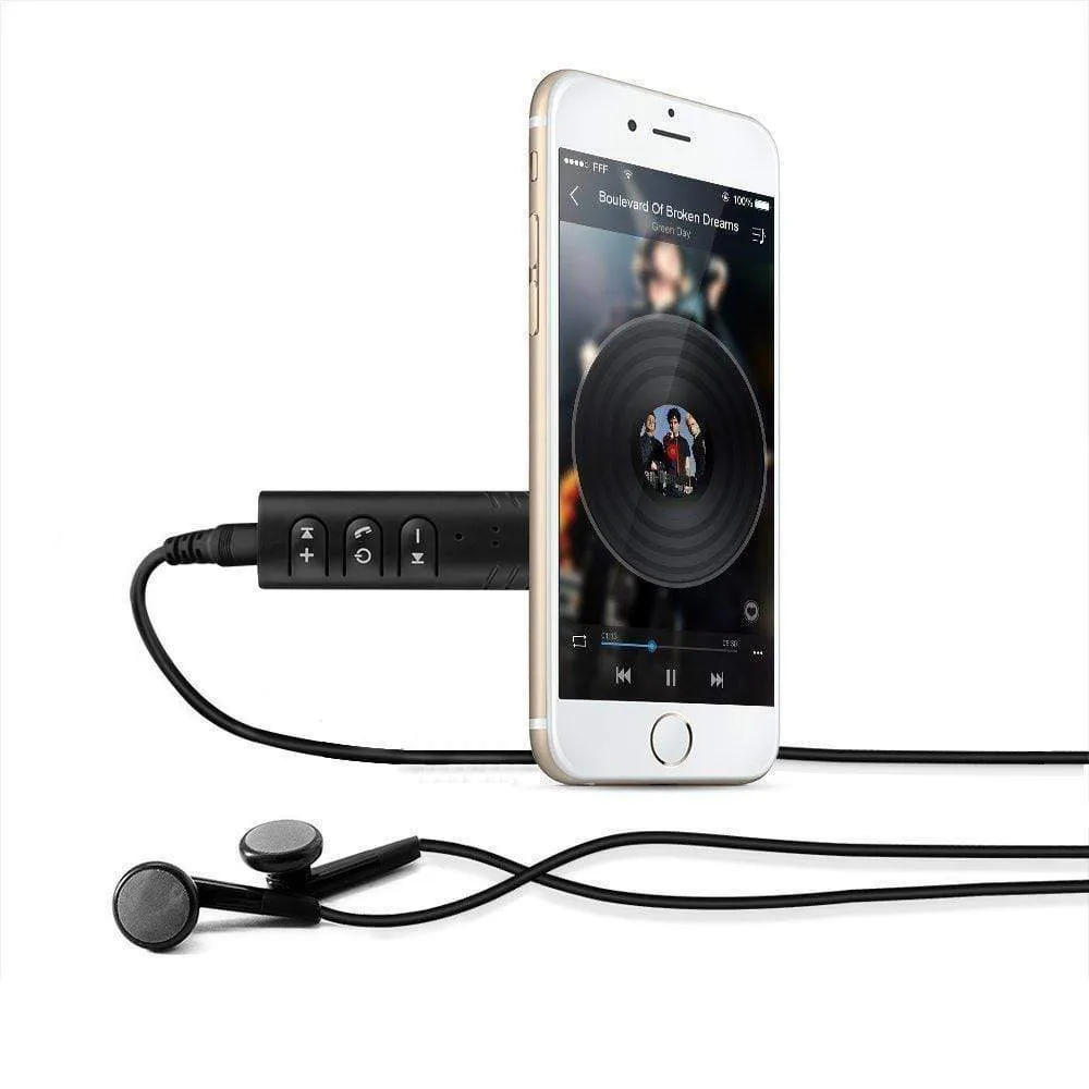 Universal 3.5mm jack Bluetooth Car Audio Receiver AUX Adaptor