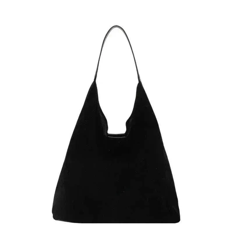 Vintage Suede Shoulder Bag - Stylish Women's Fashion Accessory - WSH025