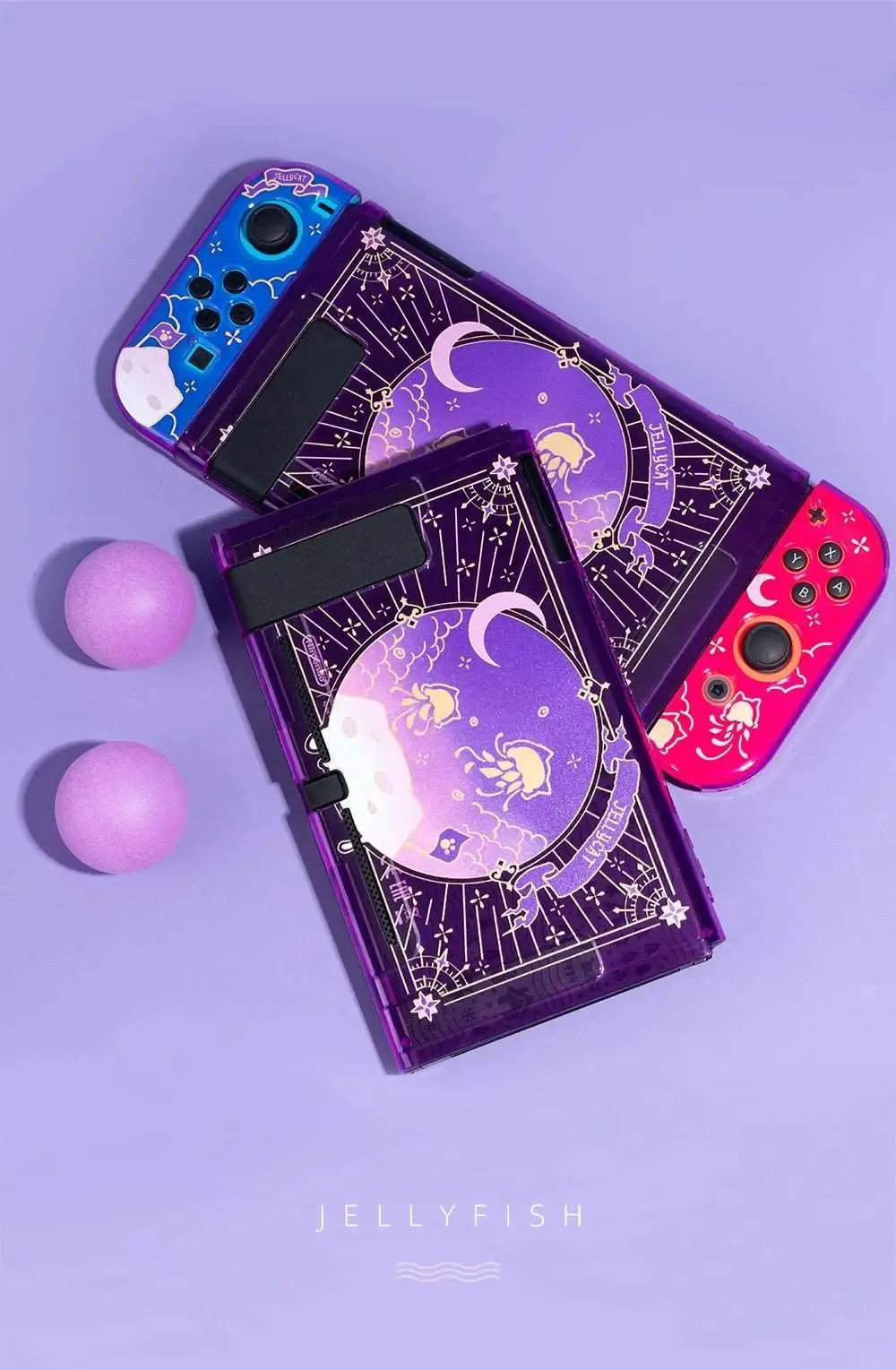 Violet Jellycat Case for Nintendo Switch