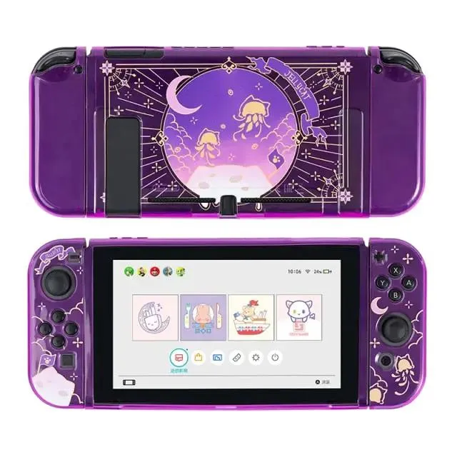 Violet Jellycat Case for Nintendo Switch