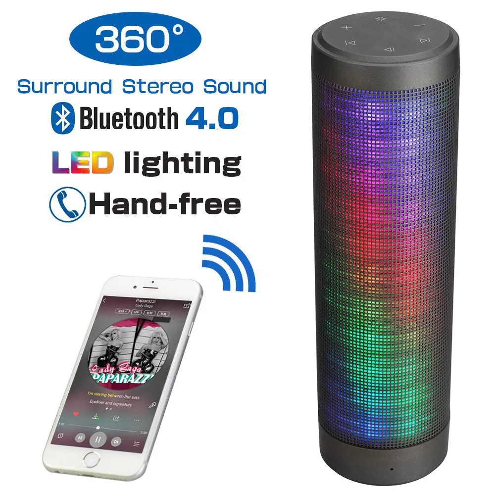 Waterproof Bluetooth Speakers Outdoor Wireless Portable Speaker for Camping