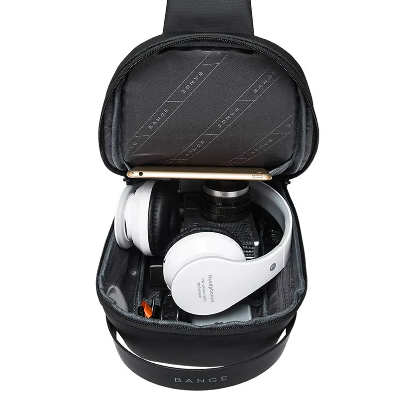 Waterproof Multi-Function Crossbody Bag - Stylish Chest Pack for Men
