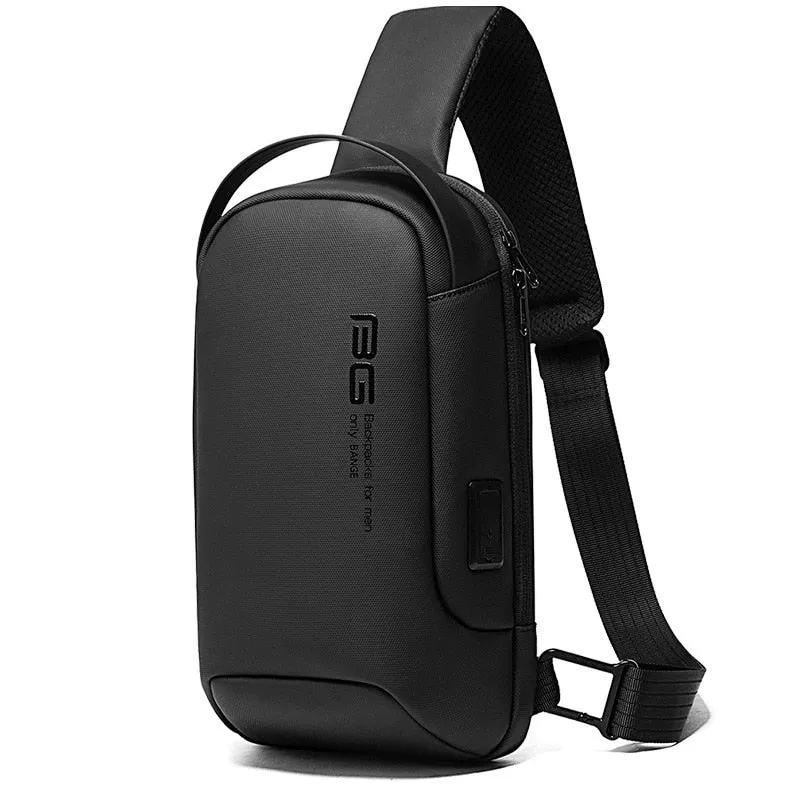 Waterproof Multi-Function Crossbody Bag - Stylish Chest Pack for Men