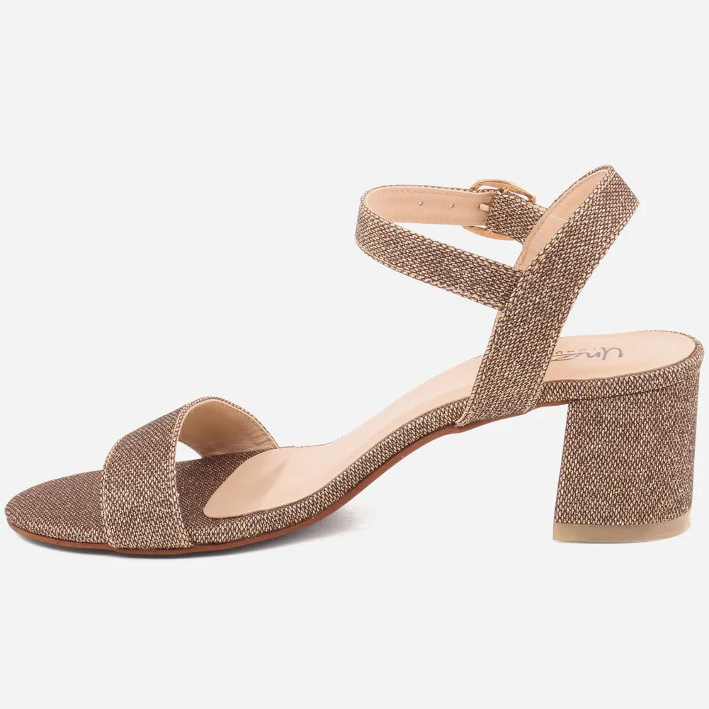 Women "SANDRA" Block Heel Stylish Sandals