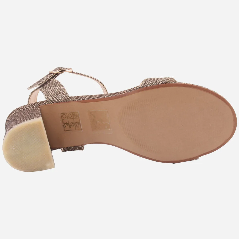 Women "SANDRA" Block Heel Stylish Sandals