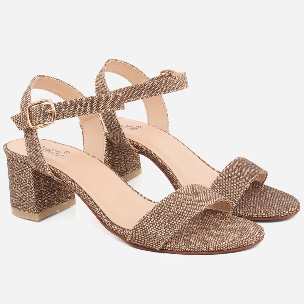 Women "SANDRA" Block Heel Stylish Sandals