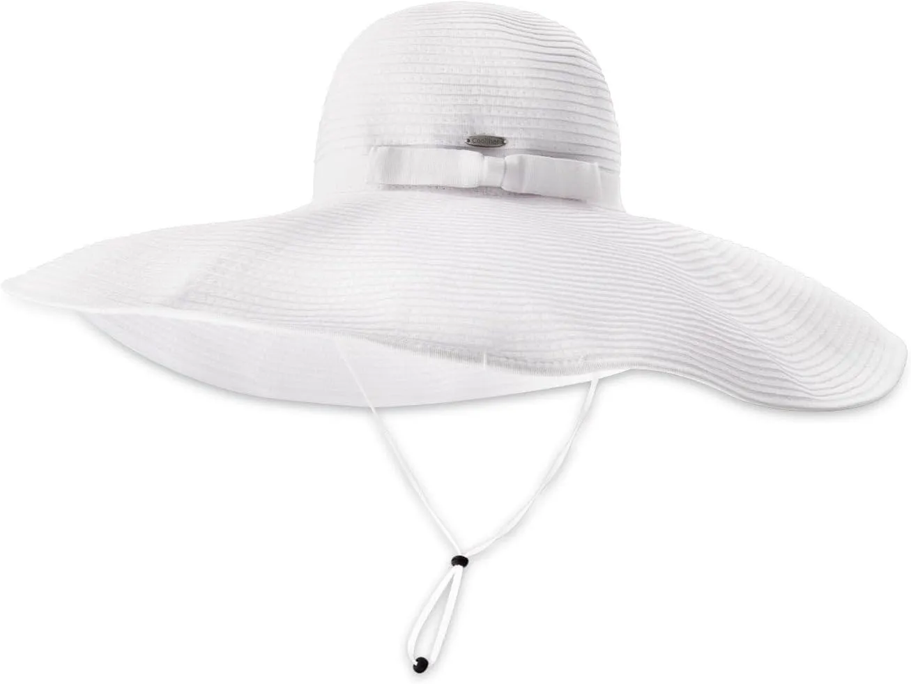Women's Wide Brim Poolside Hat - UPF 50 Sun Protection - Elegant and Packable - Shelby (One Size)