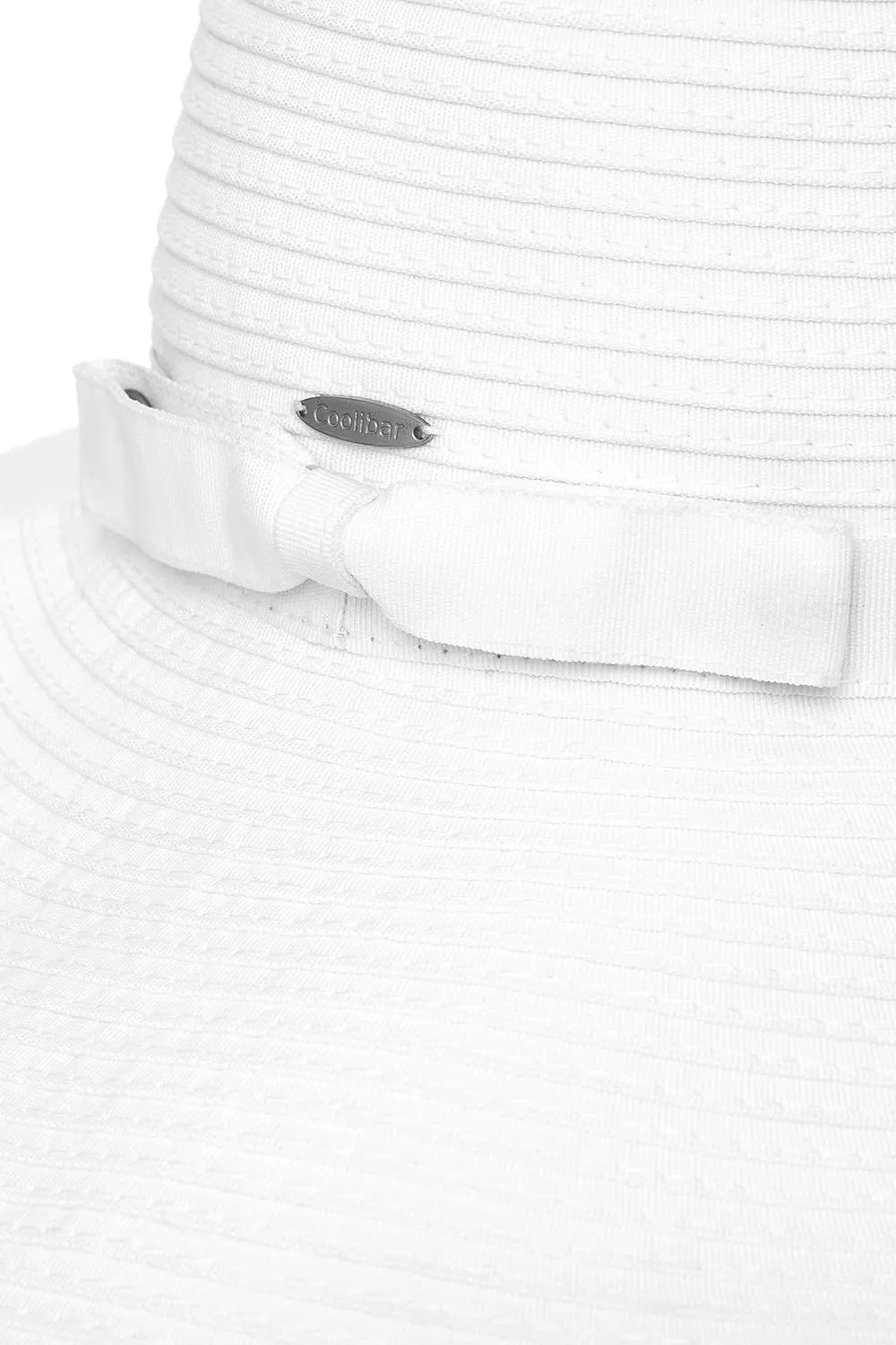 Women's Wide Brim Poolside Hat - UPF 50 Sun Protection - Elegant and Packable - Shelby (One Size)