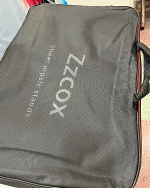 Zzcox Sheet Music Stand-Professional Portable Music Stand with Carrying Bag,Folding Adjustable Music Holder