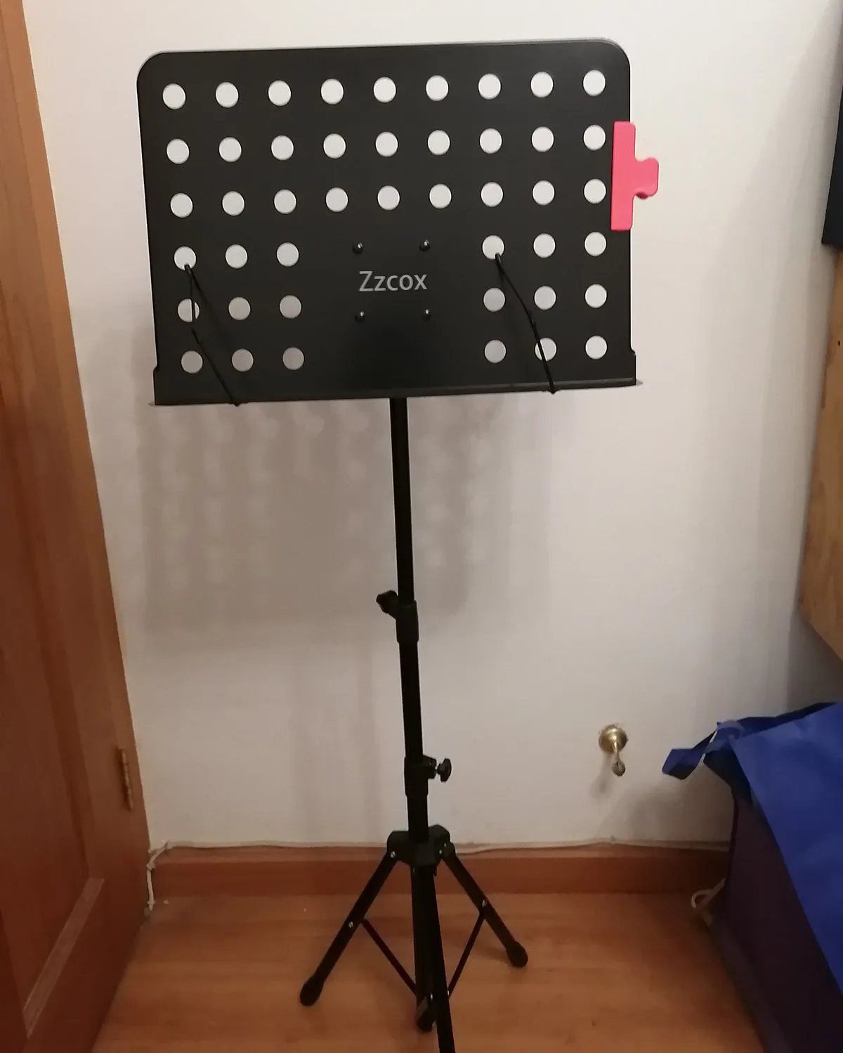Zzcox Sheet Music Stand-Professional Portable Music Stand with Carrying Bag,Folding Adjustable Music Holder